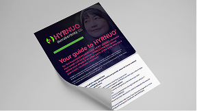 HYRNUO patient brochure preview